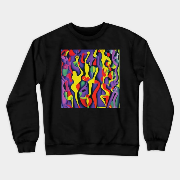 Chromatica #9 Crewneck Sweatshirt by danrobichaud